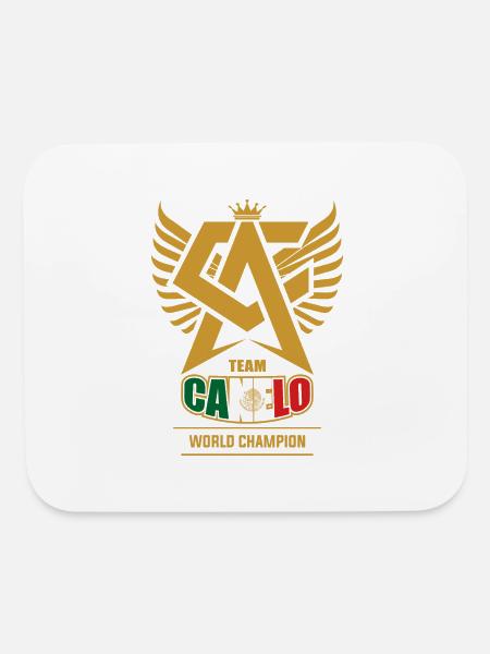 Team canelo world champion - Mouse pad Horizontal - white - Front