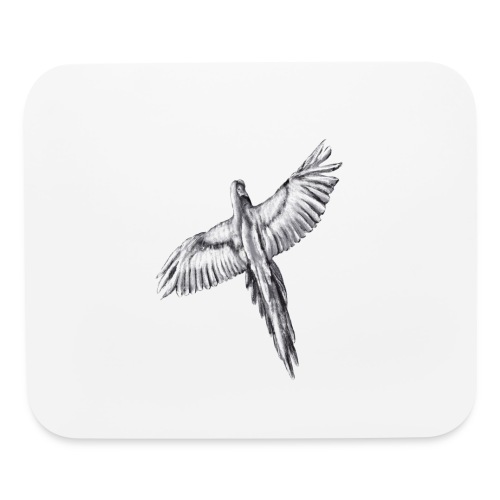 Flying parrot - Mouse pad Horizontal