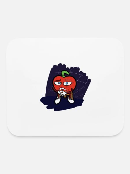 Pepperman from Pizza Tower - Mouse pad Horizontal - white - Front