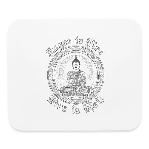 Thai Buddha Teaching on Anger - Mouse pad Horizontal