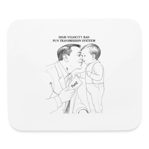 Dad Joke Blueprint T-Shirt - Mouse pad Horizontal