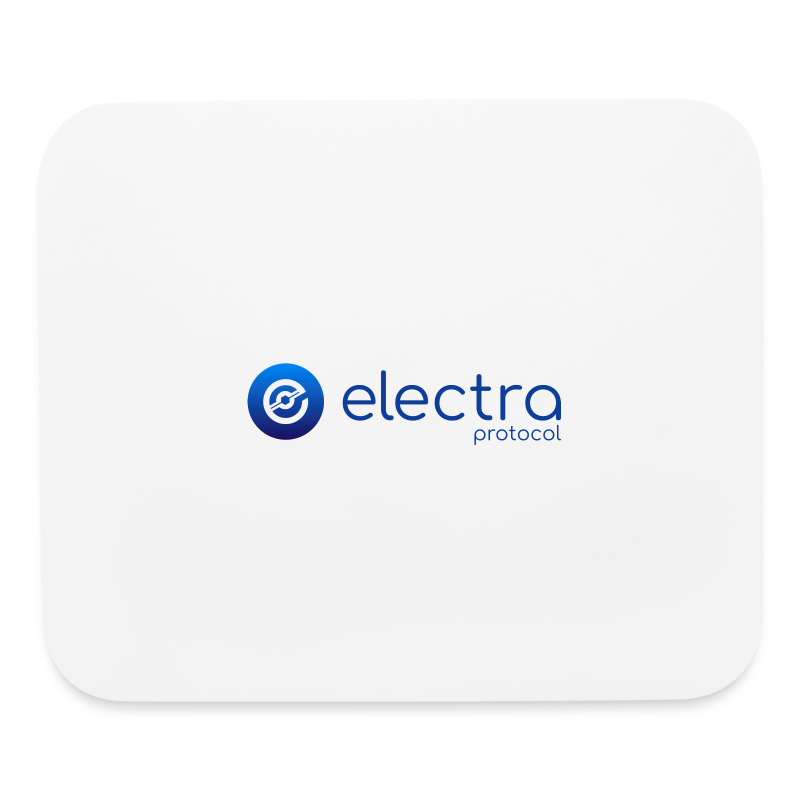 Electra Protocol Blue Logo - Mouse pad Horizontal