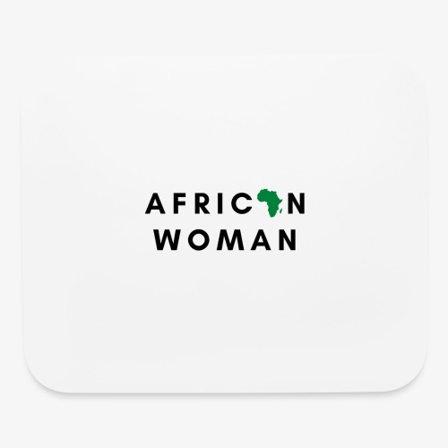 African Woman - Mouse pad Horizontal