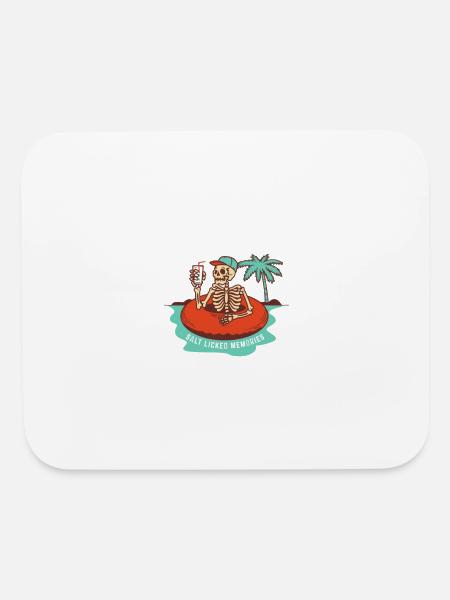 'FUN' - Mouse pad Horizontal - white - Front