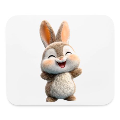 Joyful Baby Rabbit - Mouse pad Horizontal