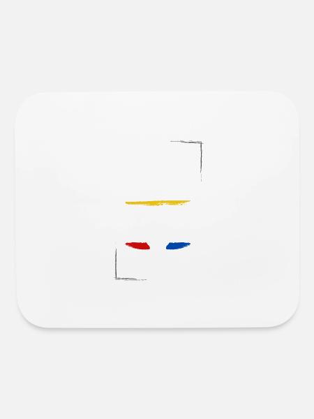 BE FAST OR BE LAST - Mouse pad Horizontal - white - Front