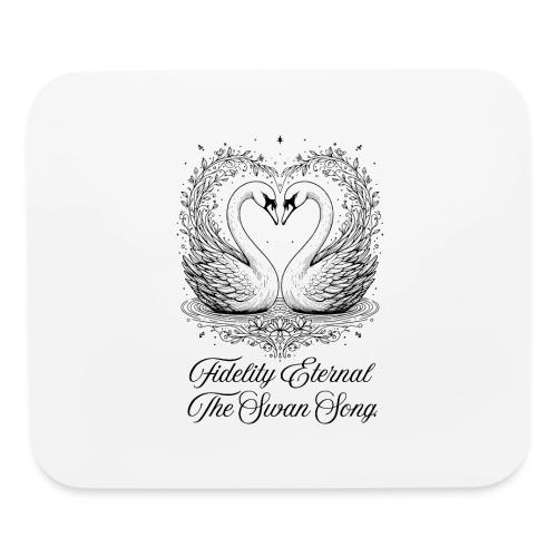 Poetic Swan T-Shirt - Mouse pad Horizontal