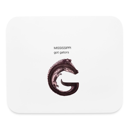 Mississippi gator - Mouse pad Horizontal