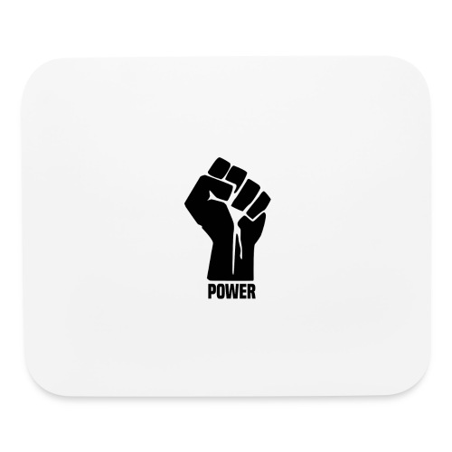 Black Power Fist - Mouse pad Horizontal