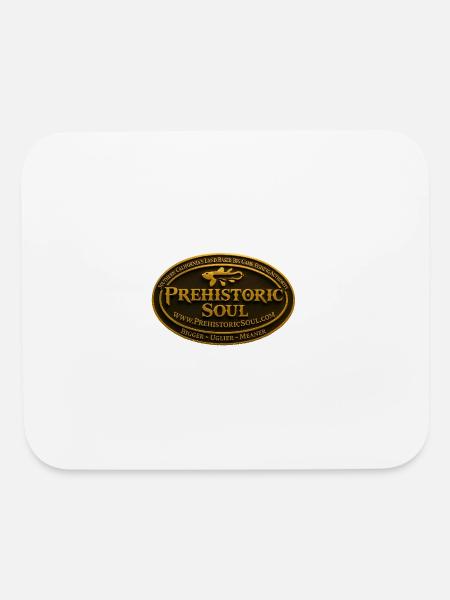 Prehistoric Soul Emblem - Mouse pad Horizontal - white - Front