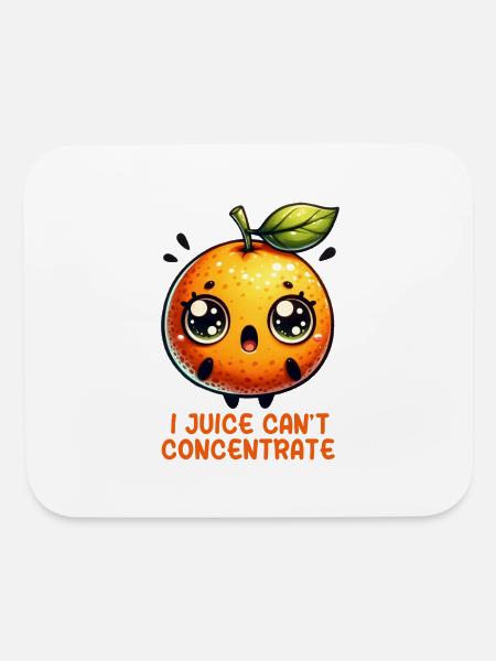 Funny Juice I Juice can Concentrate - Mouse pad Horizontal - white - Front