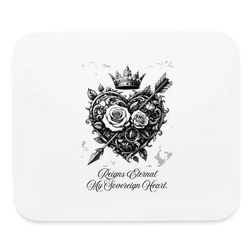 Royal Heart T-Shirt, Mug, & Leggings - Mouse pad Horizontal