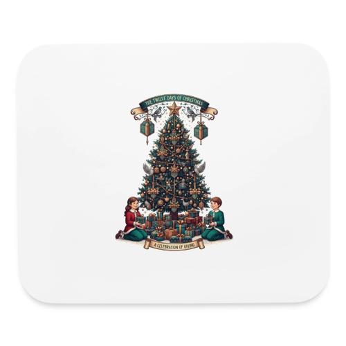 Twelve Days of Christmas T-Shirt - Mouse pad Horizontal