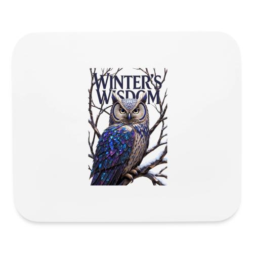 Crystalized Forest Owl T-Shirt - Mouse pad Horizontal