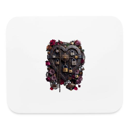 My Heart Permanently on Vacation T-Shirt - Mouse pad Horizontal