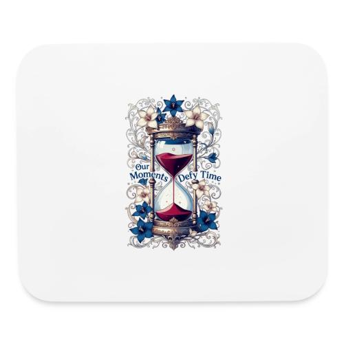 Our Moments Defy Time Hourglass Gifts T-Shirt - Mouse pad Horizontal