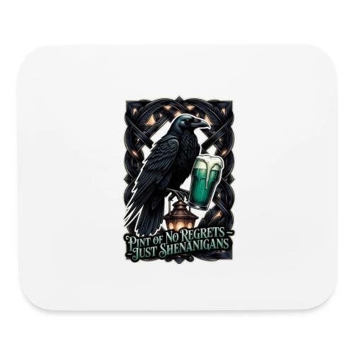Sarcastic Raven Shenanigans Tee - Mouse pad Horizontal