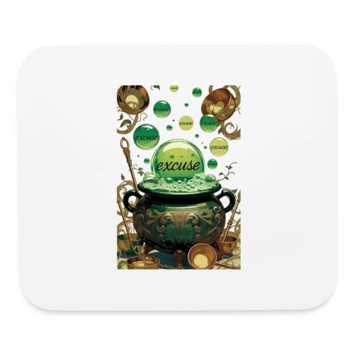 Emerald Excuses Cauldron Graphic Tee - Mouse pad Horizontal