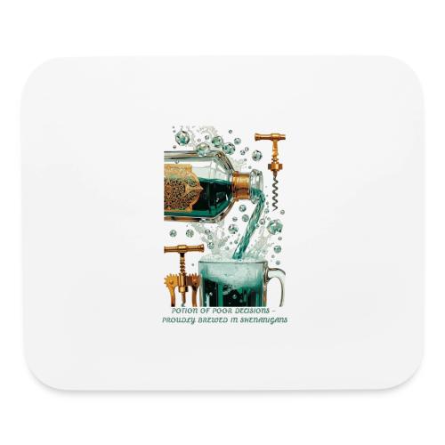 Potion of Poor Decisions Bottle Graphic Tee - Mouse pad Horizontal