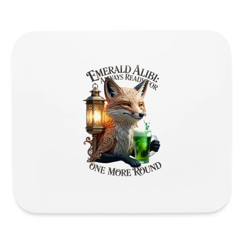 Emerald Alibi Fox Graphic Tee - Mouse pad Horizontal