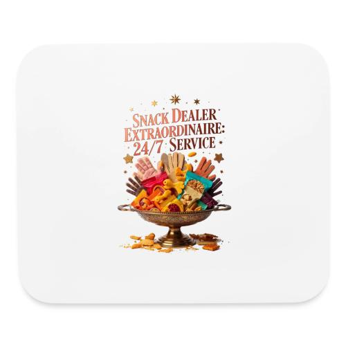 Snack Dealer Extraordinaire Tee, Mum Gift - Mouse pad Horizontal