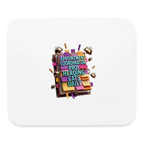 Appointment Coordinator Pro T-Shirt | Herding Cats - Mouse pad Horizontal