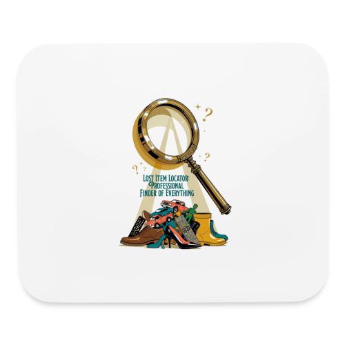 Lost Item Locator T Shirt, Professional Finder Mug - Mouse pad Horizontal