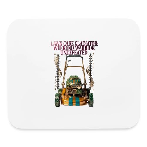Lawn Care Gladiator T Shirt - Mouse pad Horizontal