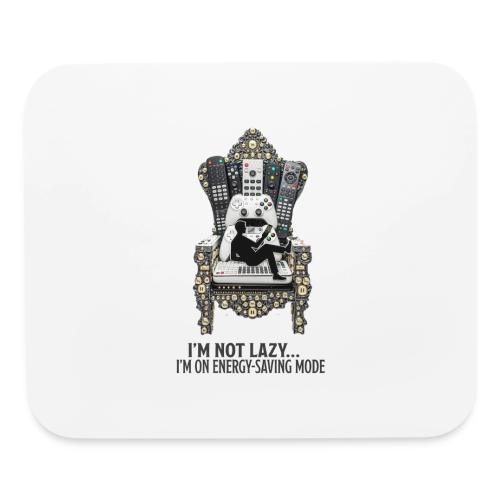 Remote Throne Procrastinator T Shirt, Dad Gift - Mouse pad Horizontal