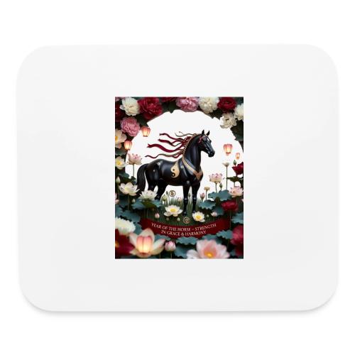 Year of the Horse Harmony T Shirt, Lunar New Year - Mouse pad Horizontal