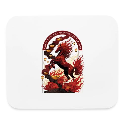 Year of the Horse Rise T Shirt,Lunar New Year Gift - Mouse pad Horizontal