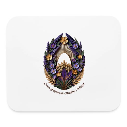 Easter Meadow Crown Renewal T Shirt, Spring Gift - Mouse pad Horizontal