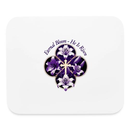 Easter Eternal Bloom Lily Crown T Shirt, Gift - Mouse pad Horizontal