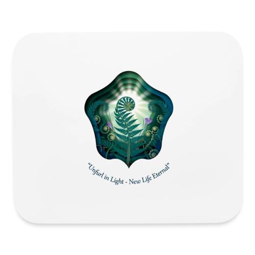 Easter Unfurl in Light Resurrection T Shirt, Gift - Mouse pad Horizontal