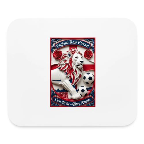 England Lion Soccer T Shirt, Football Pride Gift - Mouse pad Horizontal
