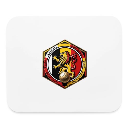Belgium Lion Valor T-Shirt, Belgian Pride Gift - Mouse pad Horizontal
