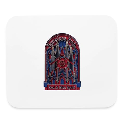 Barcelona Scarlet Pride T Shirt, Vibrant City Gift - Mouse pad Horizontal