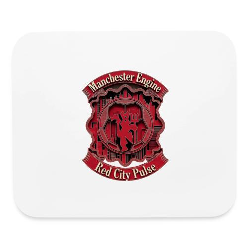 Red Manchester T Shirt, Red Soccer City Pride Gift - Mouse pad Horizontal