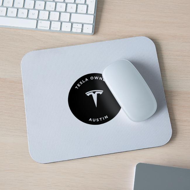 TESLA OWNERS AUSTIN CLUB STICKER