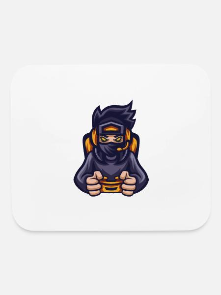 Ninja Gamer Controller - Mouse pad Horizontal - white