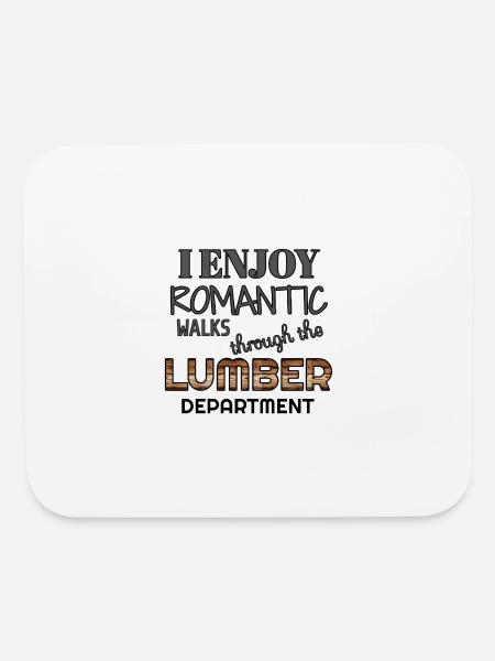 Romantic Walks - Mouse pad Horizontal - white - Front