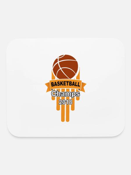 Basketball champs - Mouse pad Horizontal - white - Front