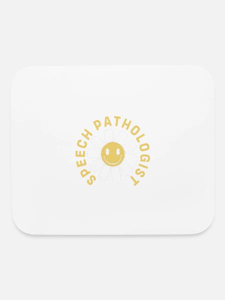 Speech Language Pathologist - Mouse pad Horizontal - white - Front
