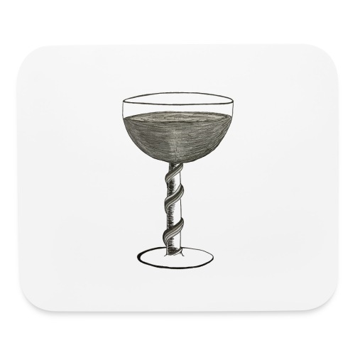Wine glass - Mouse pad Horizontal