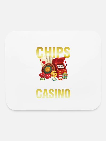 I Used To Love Eating Chip for a Gamblers Casino - Mouse pad Horizontal - white - Front