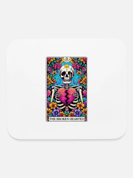 The Broken Hearted - Mouse pad Horizontal - white - Front
