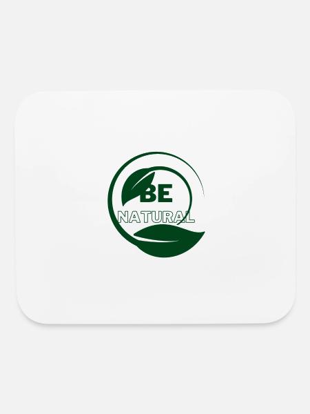 Be natural - Mouse pad Horizontal - white