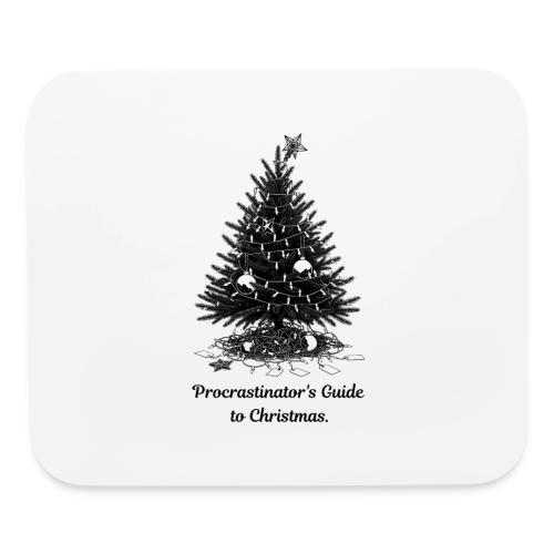 Procrastinator's Guide Christmas T-Shirt - Mouse pad Horizontal