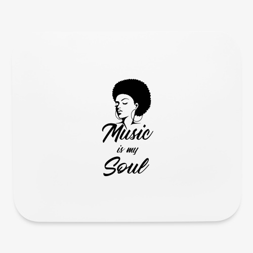 Music Is My Soul - Mouse pad Horizontal