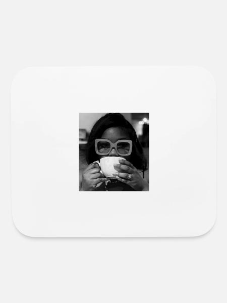 Breathe, Sip, Let it Go - Mouse pad Horizontal - white - Front
